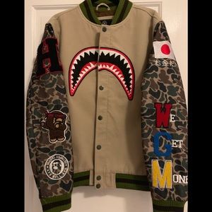 Bape x Hudson “We Killed Ape” Varsity Jacket